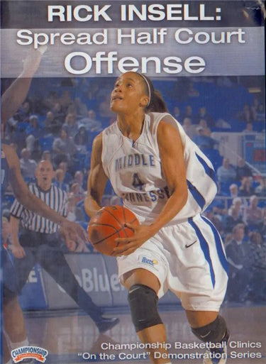 Spread Half Court Offense by Rick Insell Instructional Basketball Coaching Video